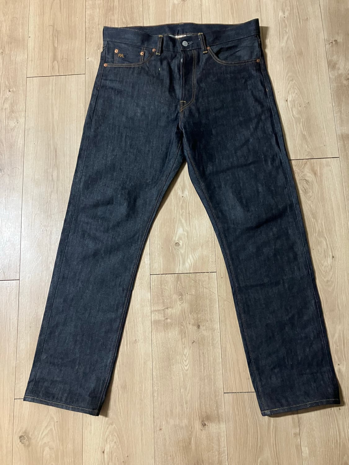 더블알엘 로우 데님 스트레이트 상품이미지1