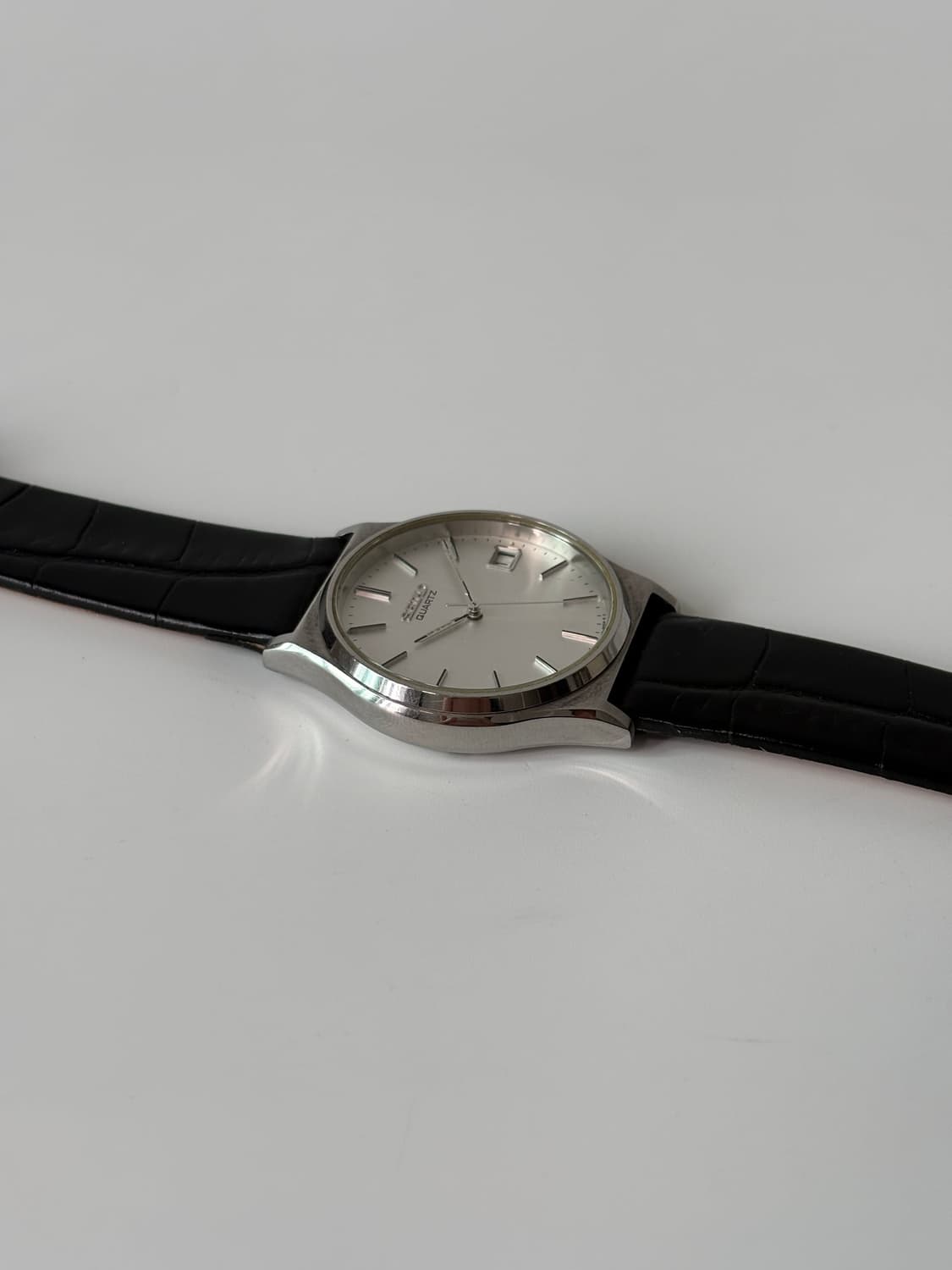 1990s Bar Index Silver Quartz 상품이미지5