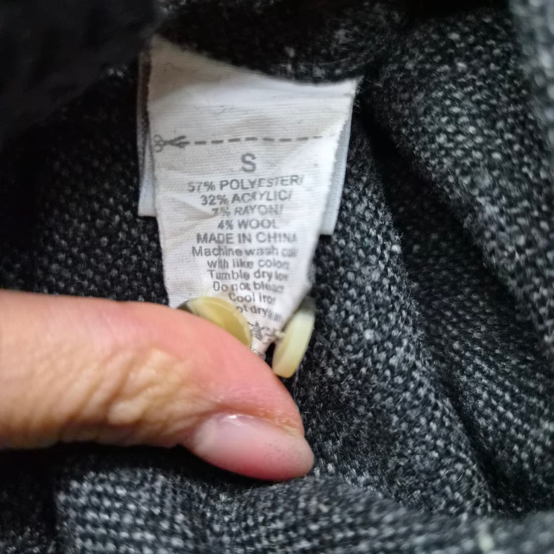 스투시 블랙 긴팔 셔츠 남녀공용 S 상품이미지6