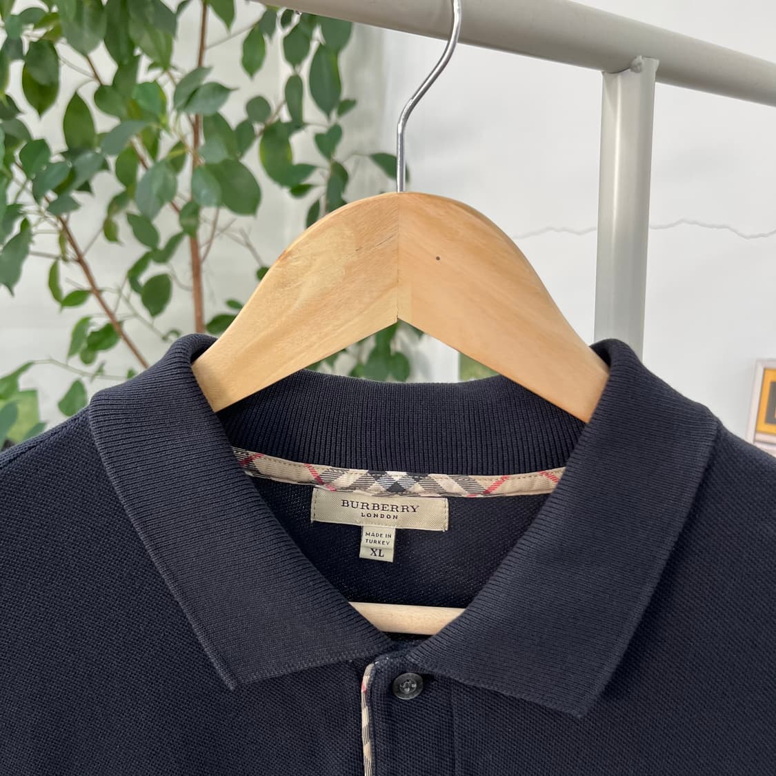 버버리 피케 반팔 카라 티셔츠 XL 상품이미지3
