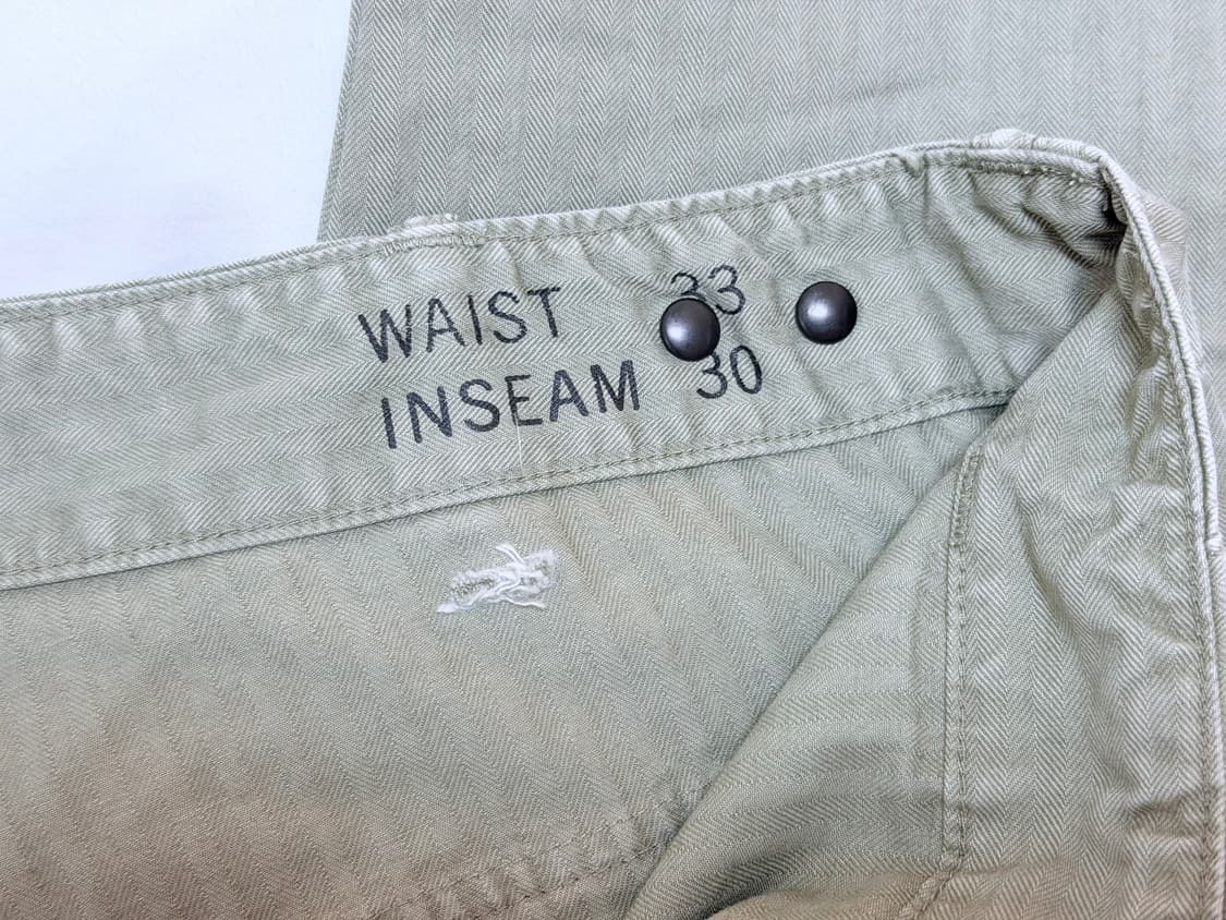 rrl 헤링본 퍼티그 팬츠 33X30 상품이미지4