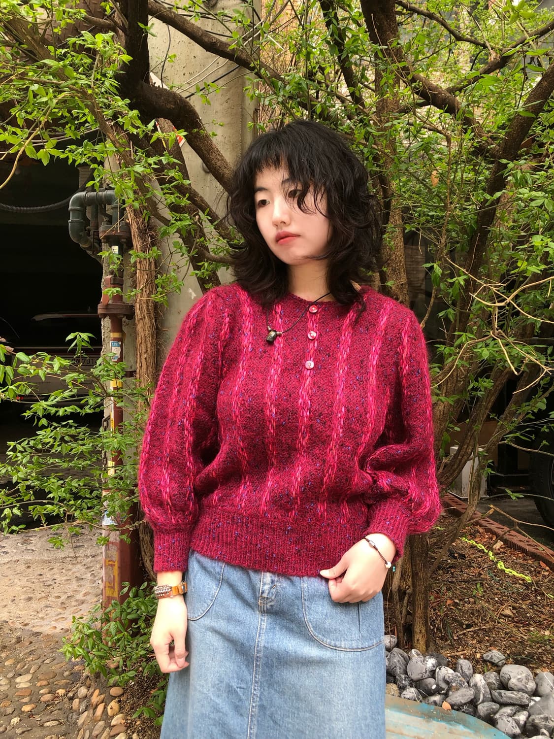 Allen knit blouse 상품이미지3
