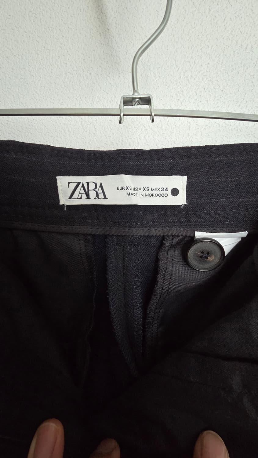 ZARA 여성 스트라이프 슬랙스 XS 상품이미지2