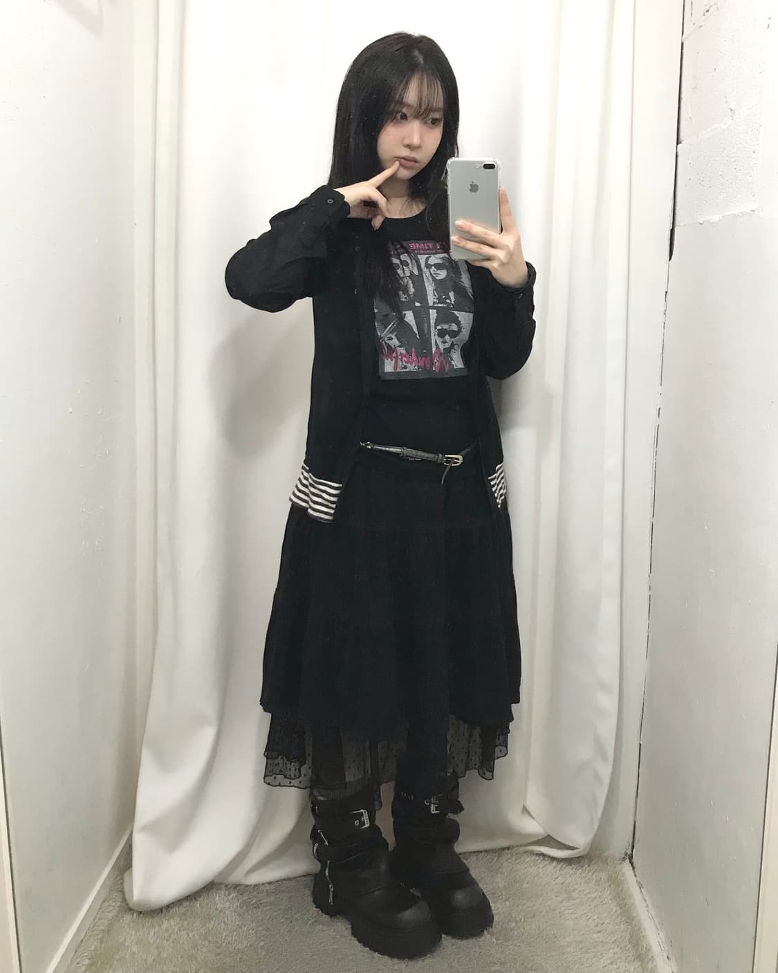 블랙 시크 코디 세트 😎 상품이미지1