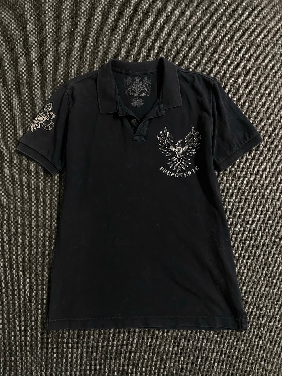 [PREPOTENTE]00’s Cross&Wing Print Tee 상품이미지2