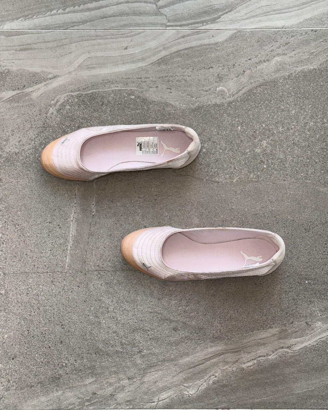 PUMA baby pink ballerina flat shoes 🩰 상품이미지1