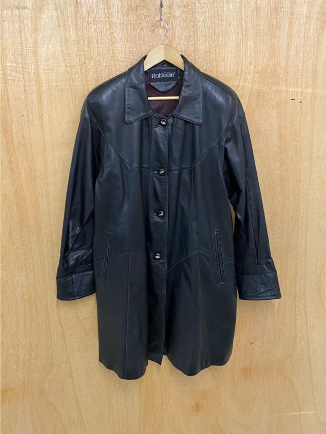VTG western leather coat 웨스턴 레더 코트 상품이미지3