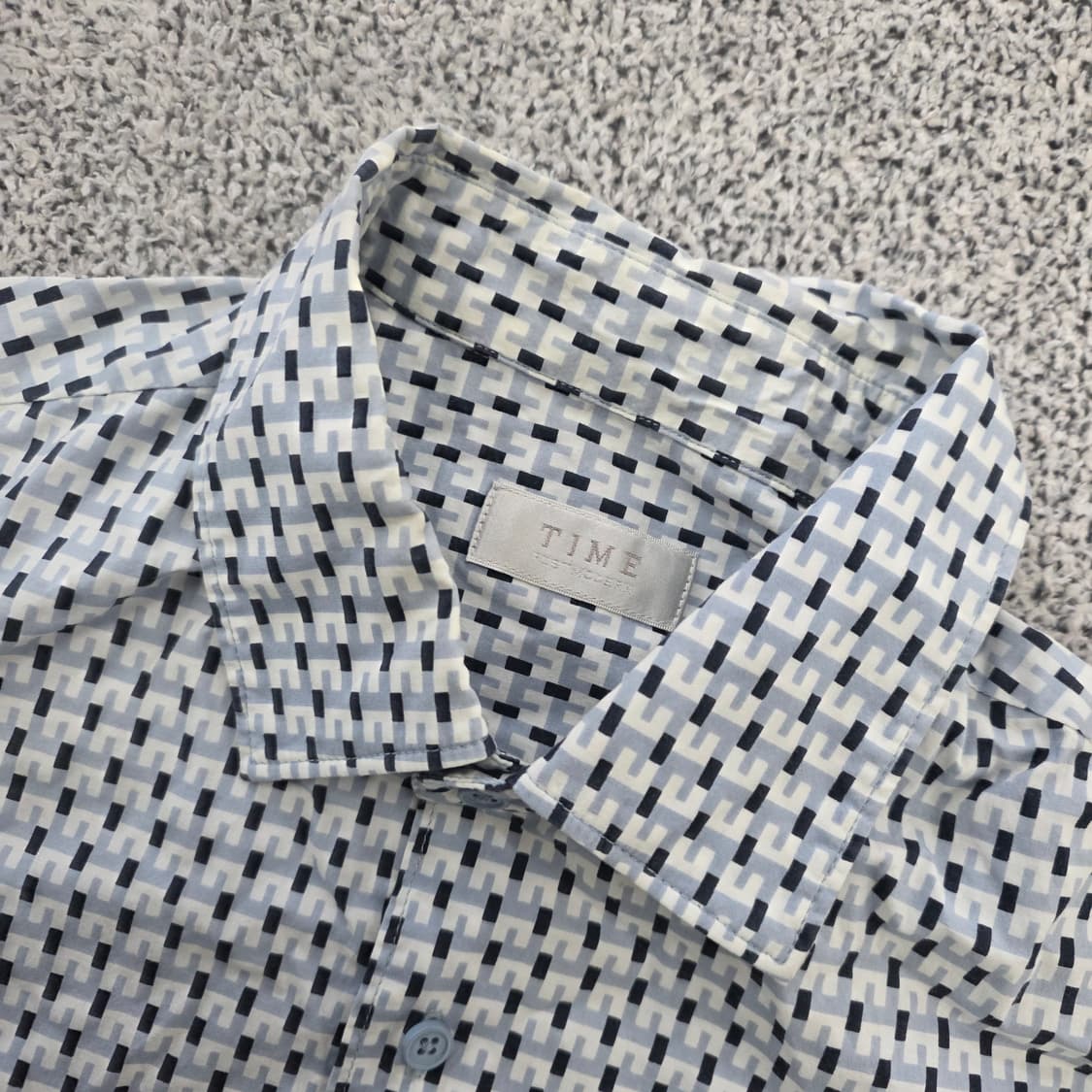 [95] 타임 한섬 패턴 셔츠 남방 0203J 상품이미지2