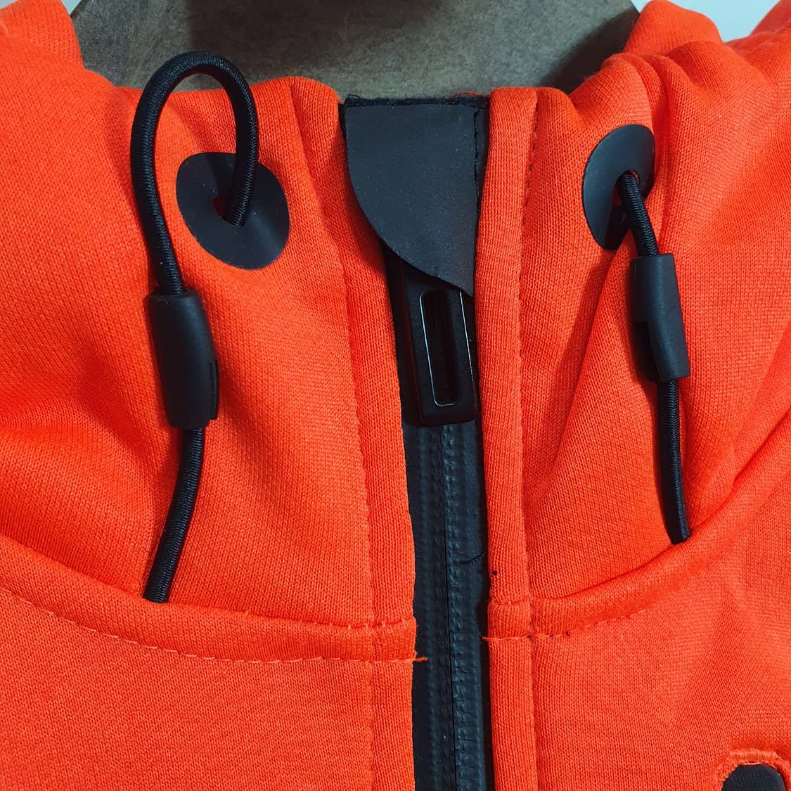 아디다스 네온 형광 오렌지 후드 집업 95사이즈 여성용 상품이미지2