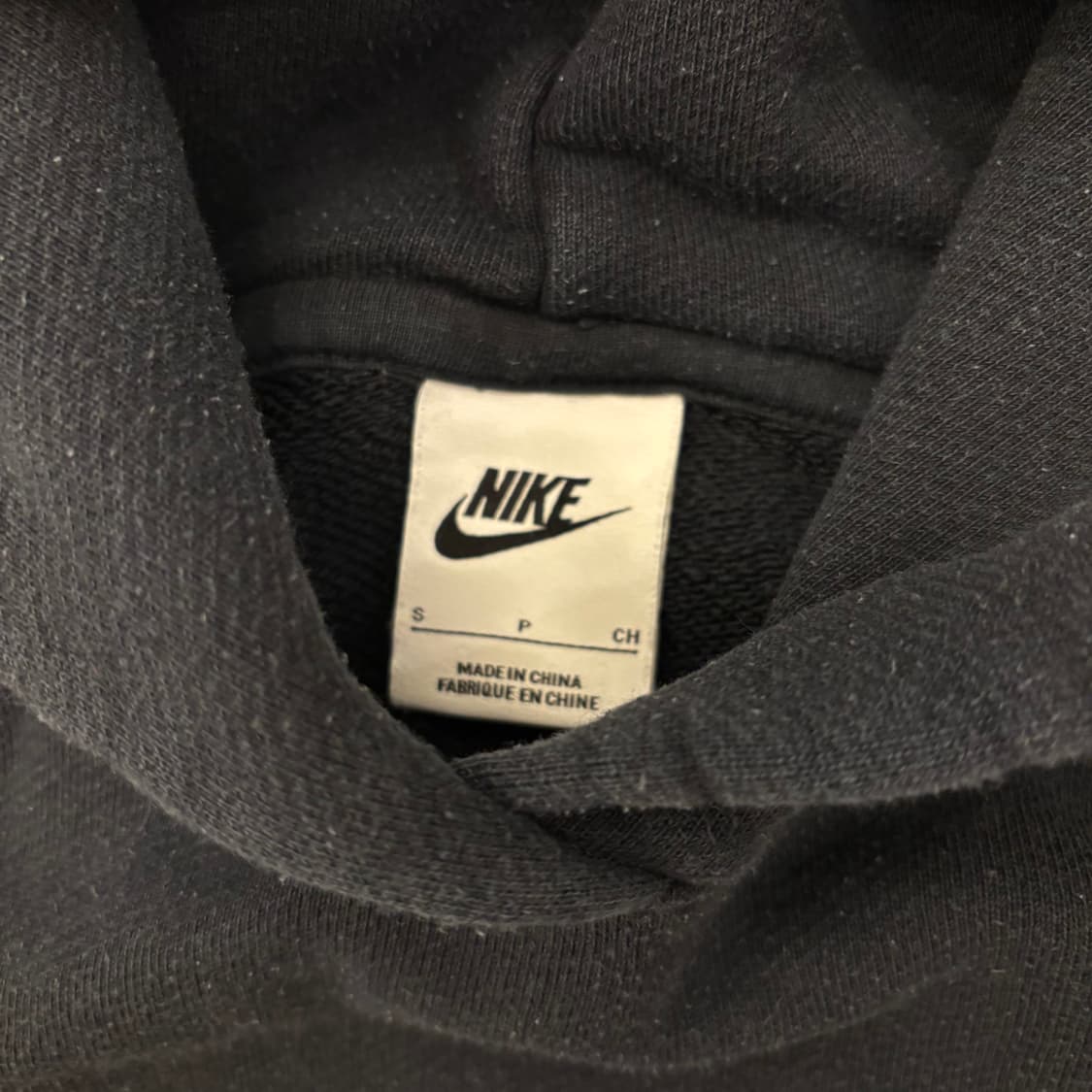 나이키 에어 스몰로고 배색 후드티 상품이미지3