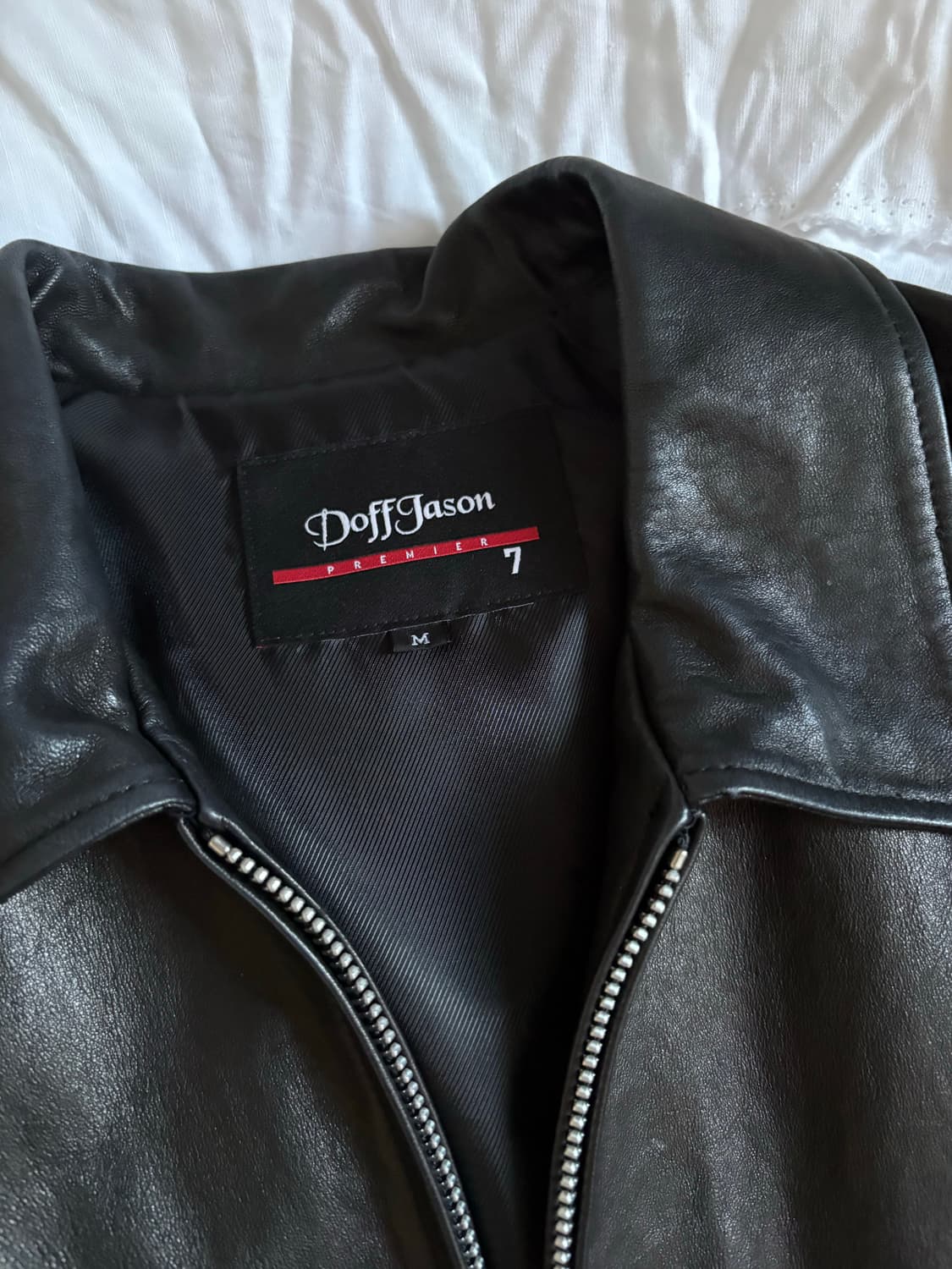  도프제이슨 프리미엄 램스킨 베지터블 플라이트 보머 M 상품이미지2