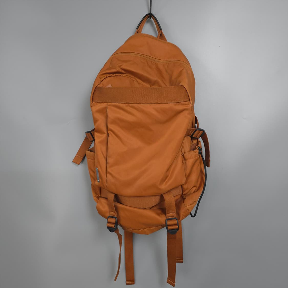 만다리나덕 Mandarina Duck 오렌지 나일론 백팩 상품이미지1