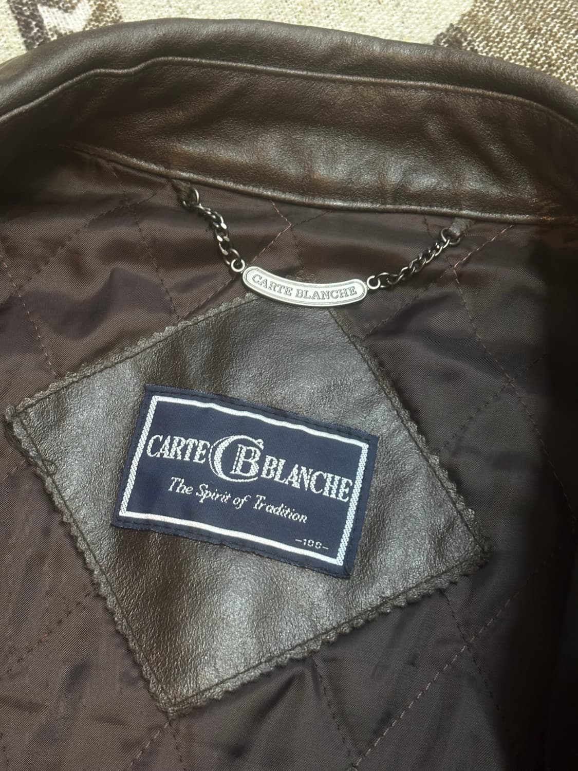 CARTE BLANCHE 가죽 자켓 상품이미지8