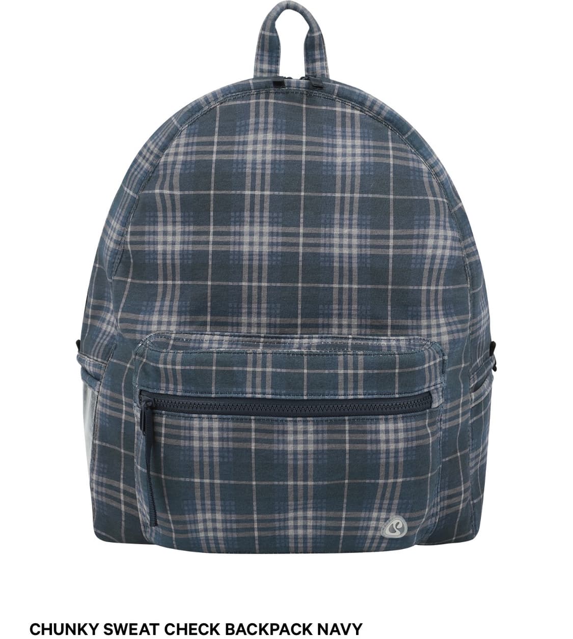 CHUNKY SWEAT CHECK BACKPACK NAVY 상품이미지1