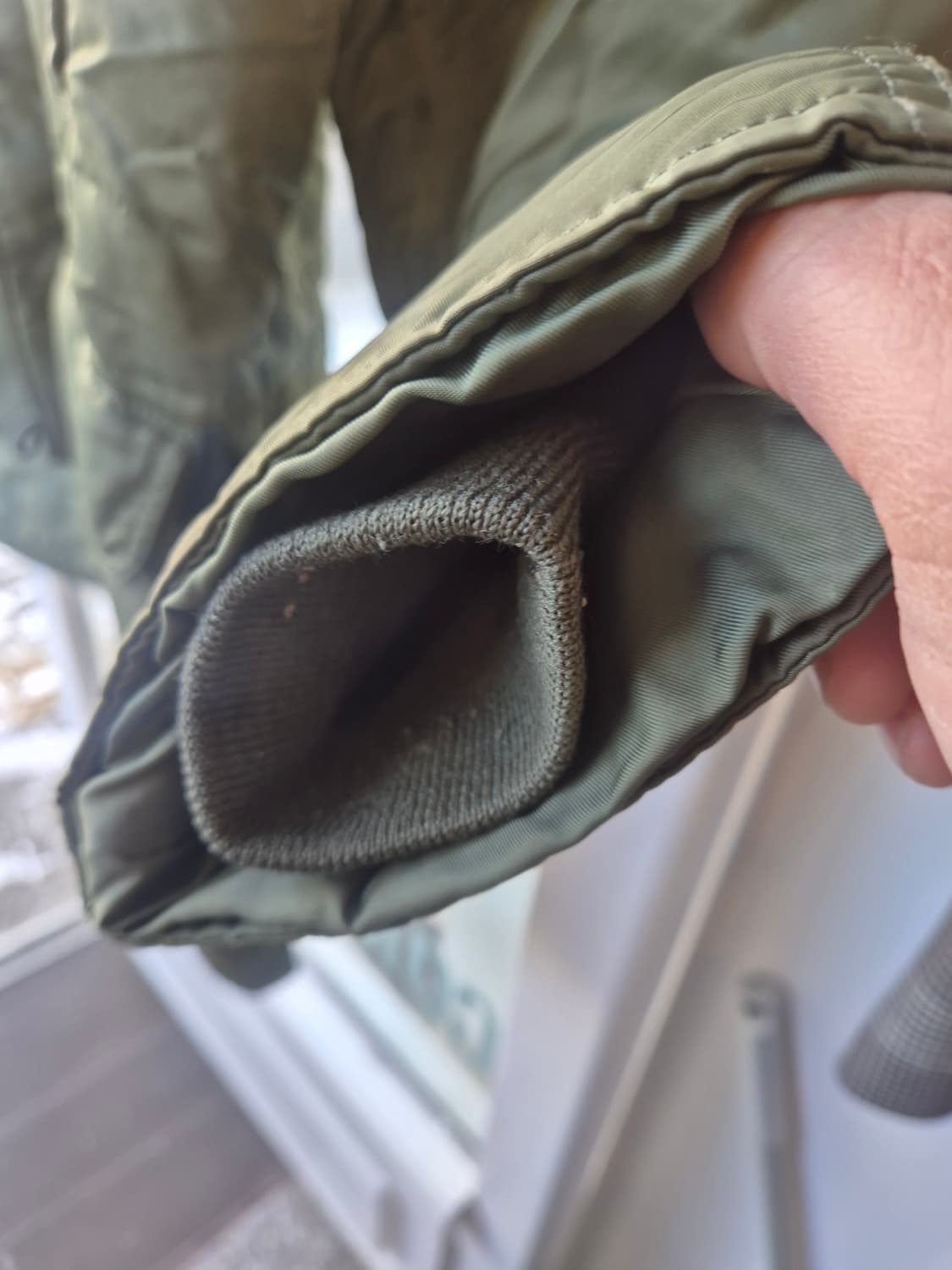 알파인더스트리 N-3B 파카 L 사이즈 카키색 상품이미지6