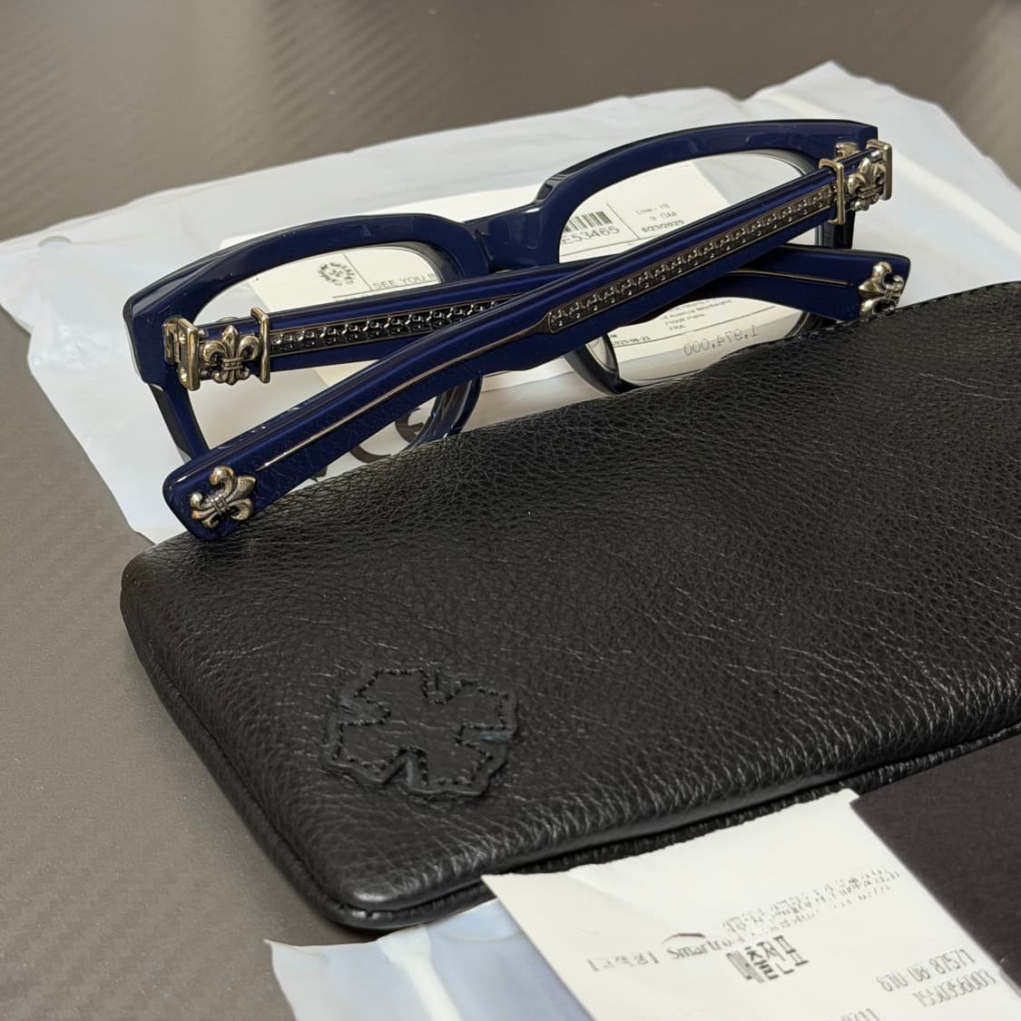 (OS) 크롬하츠 씨유인티 안경 피콕블루 상품이미지4