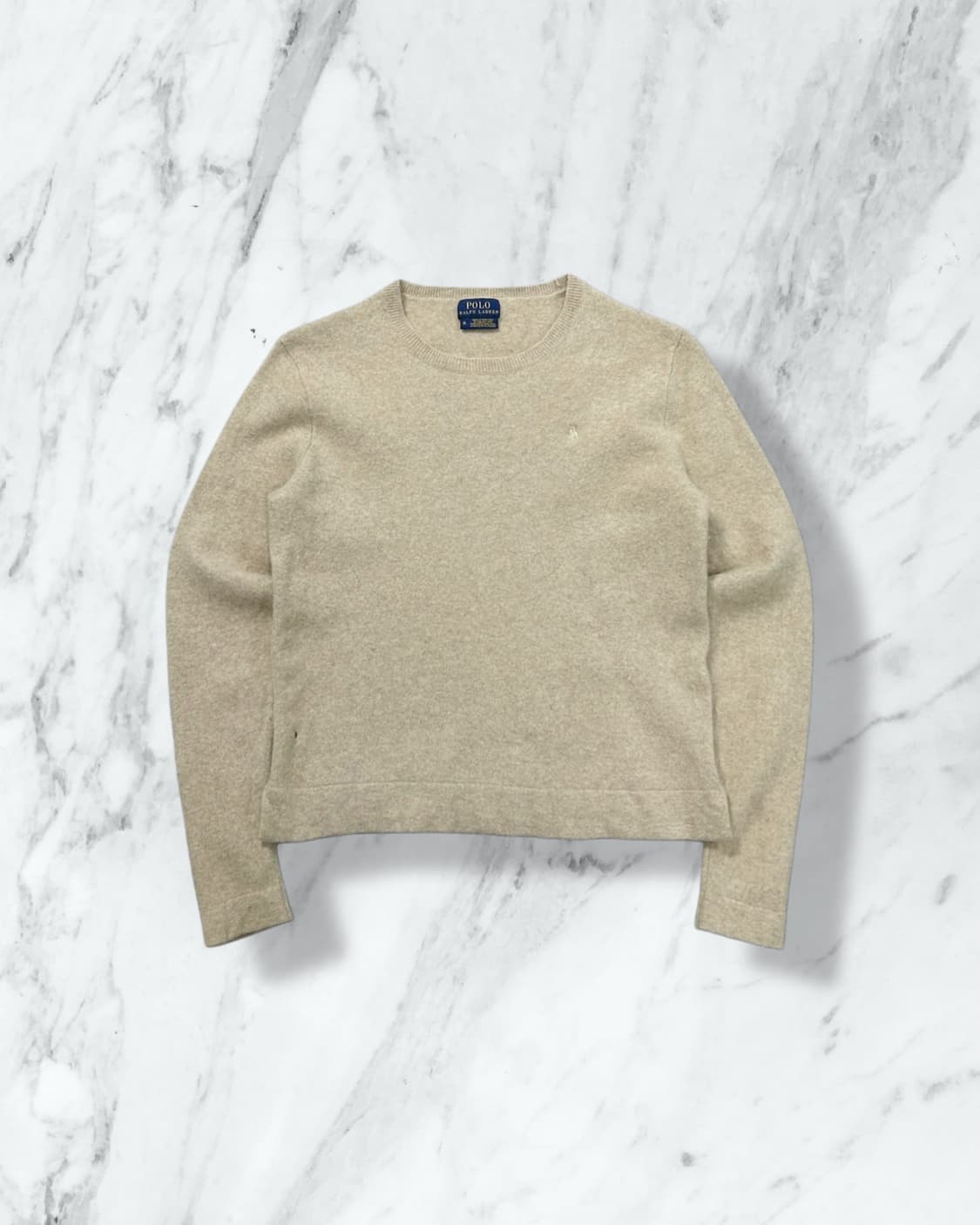 폴로 랄프로렌 오트밀 메리노 울 니트  상품이미지1