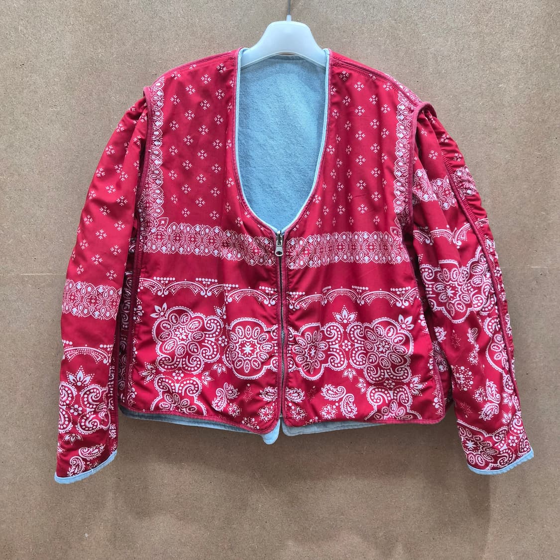 보카바카 페이즐리 리버시블 자켓 상품이미지5