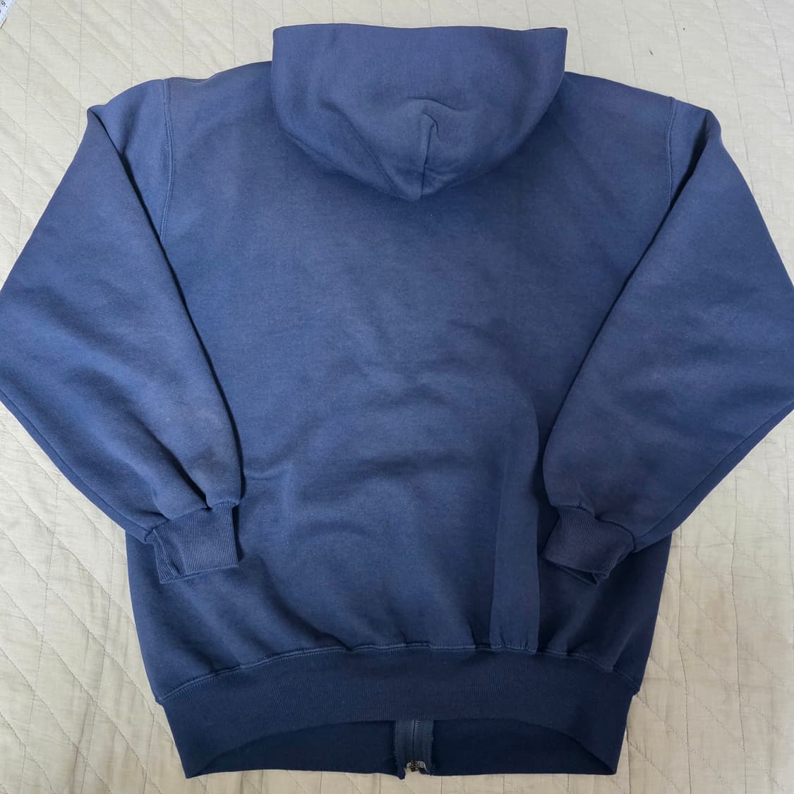 [L] 90s 러셀 애슬레틱 후드집업 네이비 라이트 페이드 ver.18 상품이미지3