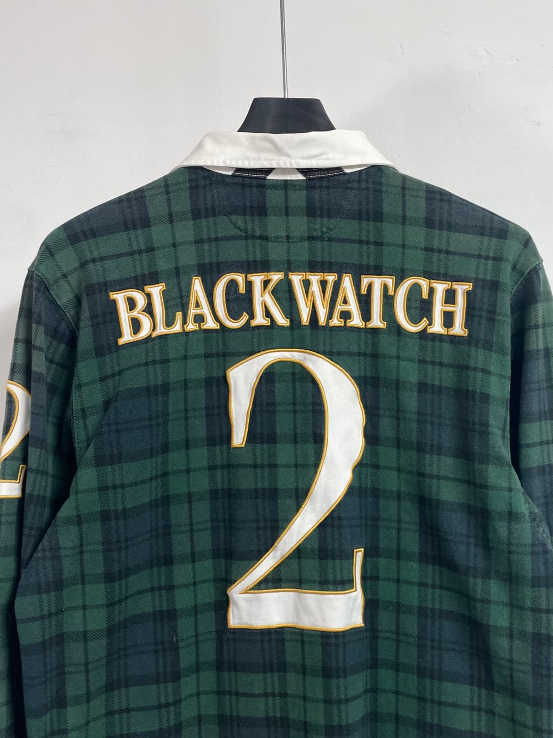  폴로 랄프로렌 빅포니 블랙와치 pk 럭비 카라긴팔티 (on.262) 상품이미지4