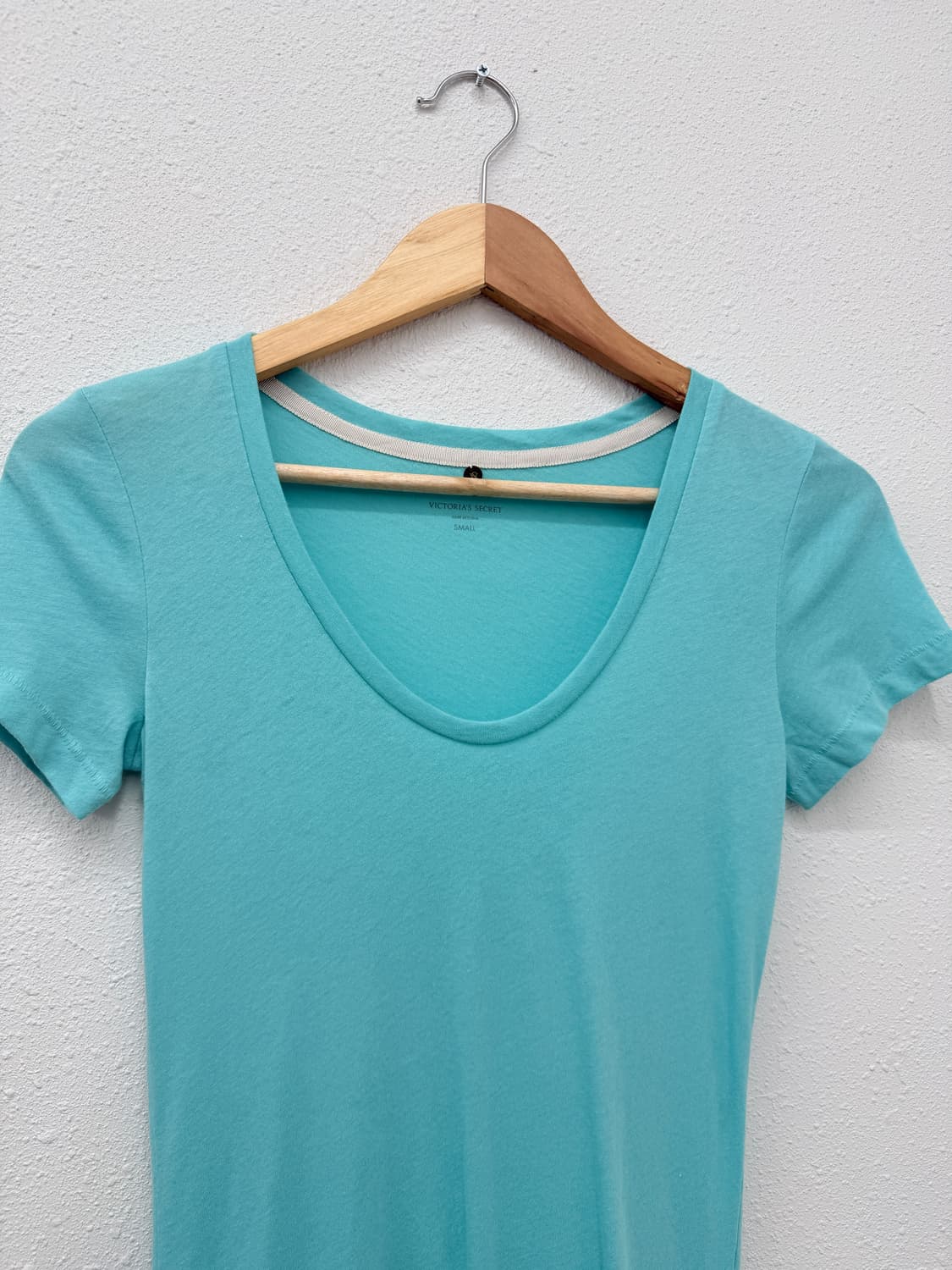 빈티지 Victoria's Secret 민트 퍼플 반팔티 2세트 상품이미지7