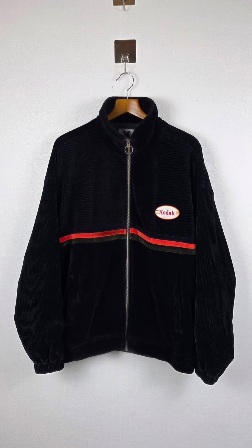 코닥 코다컬러 코듀로이 집업 블랙 2XL 상품이미지1