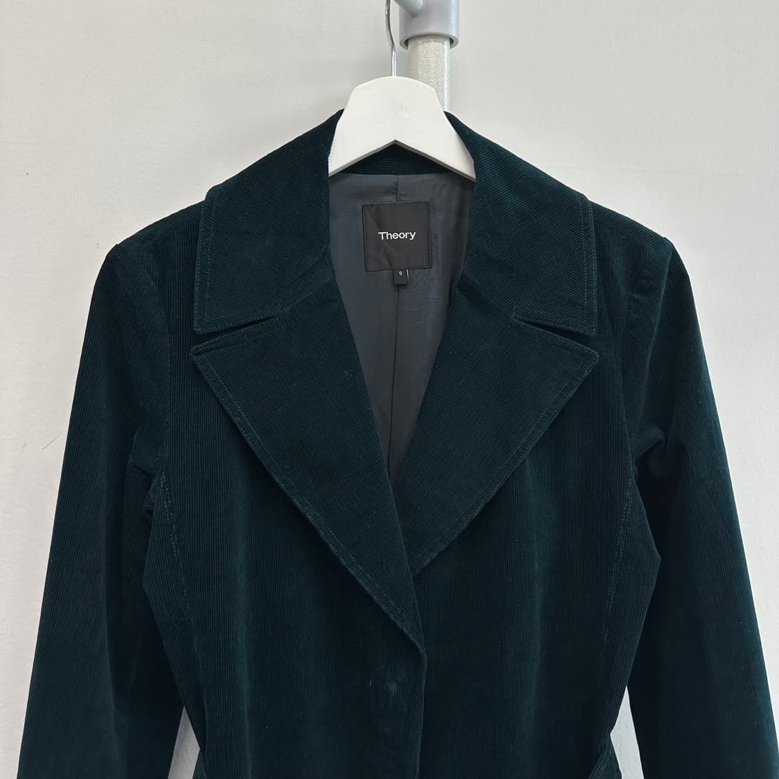 띠어리 코듀로이 벨티드 코트 상품이미지2