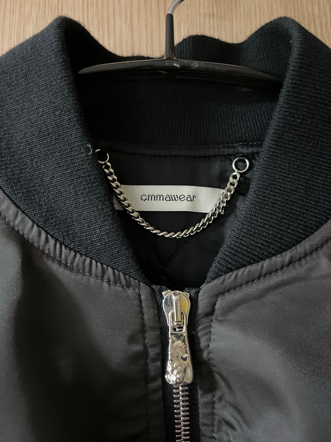 커마웨어 CMMAWEAR C 라운드 봄버 브라운 M 팝니다 상품이미지5