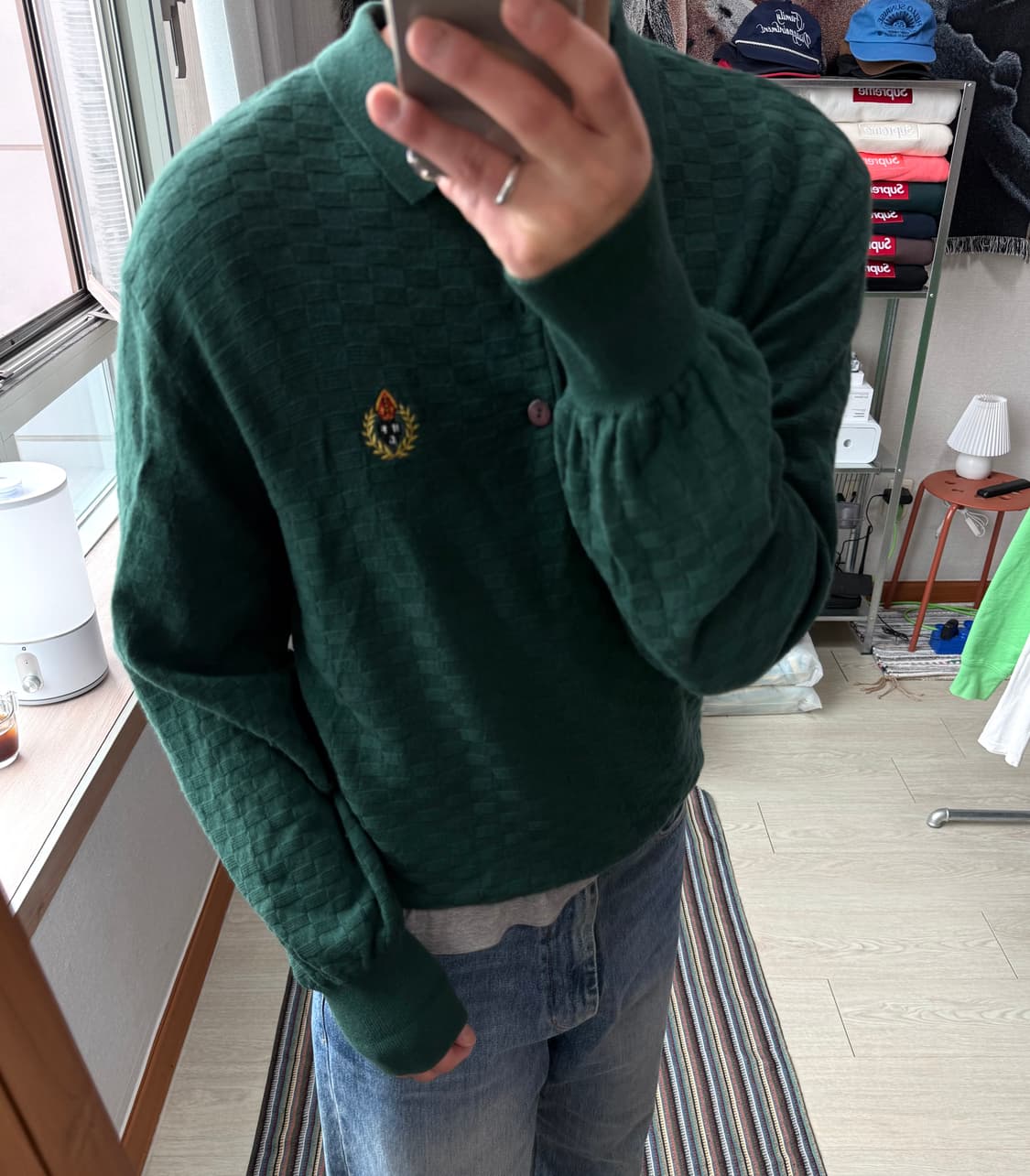 헤리티지플로스 카라 니트 상품이미지1