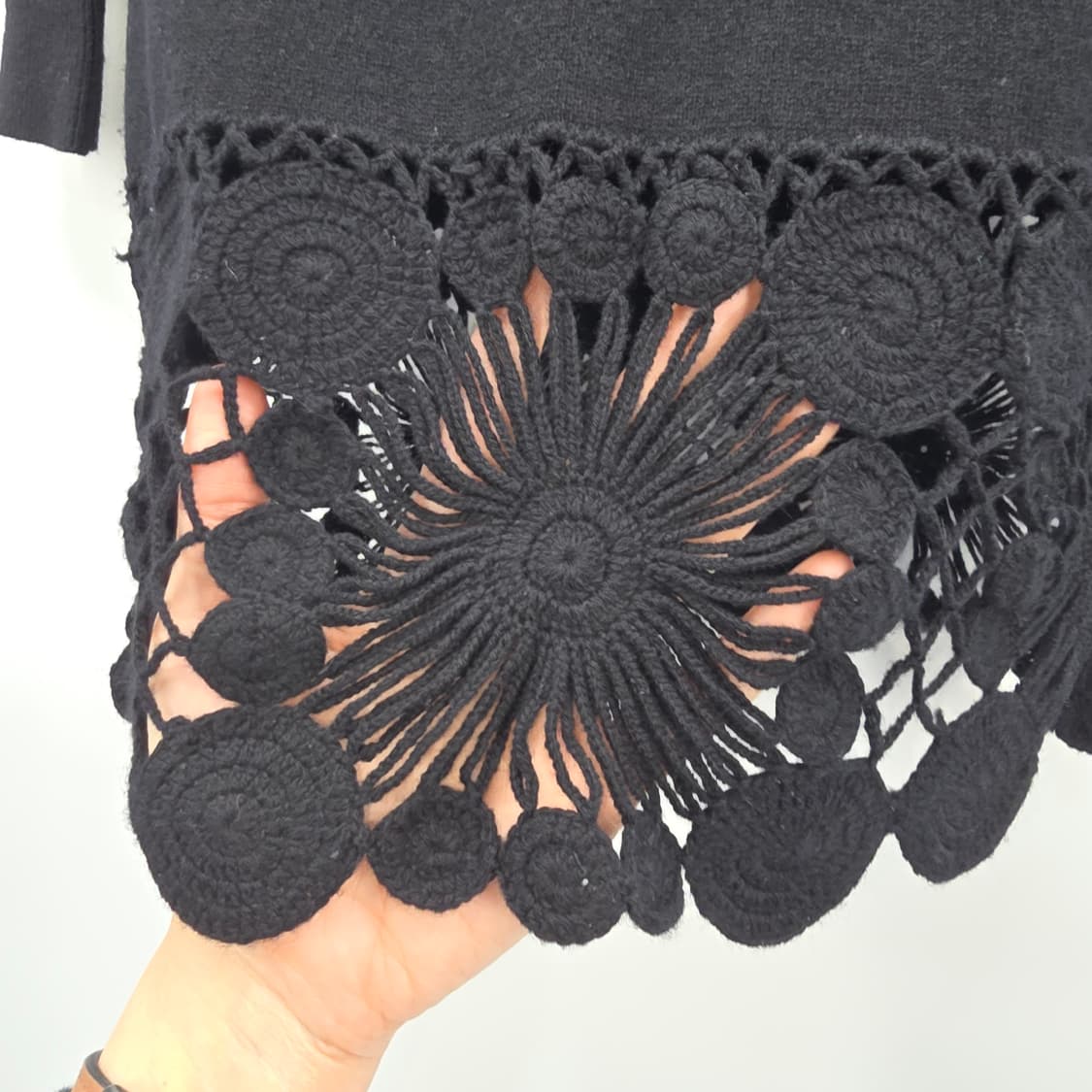 R.E.D Valentino 울 캐시미어 니트 원피스 상품이미지10