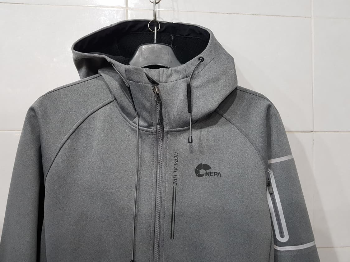 네파 ACTIVE 남성 기모 후드집업  상품이미지2