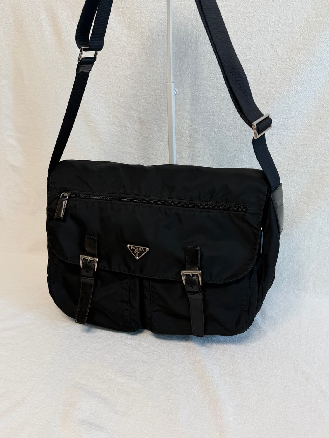 정품 프라다 포코노 나일론 투포켓  크로스백 메신저백 숄더백 상품이미지2