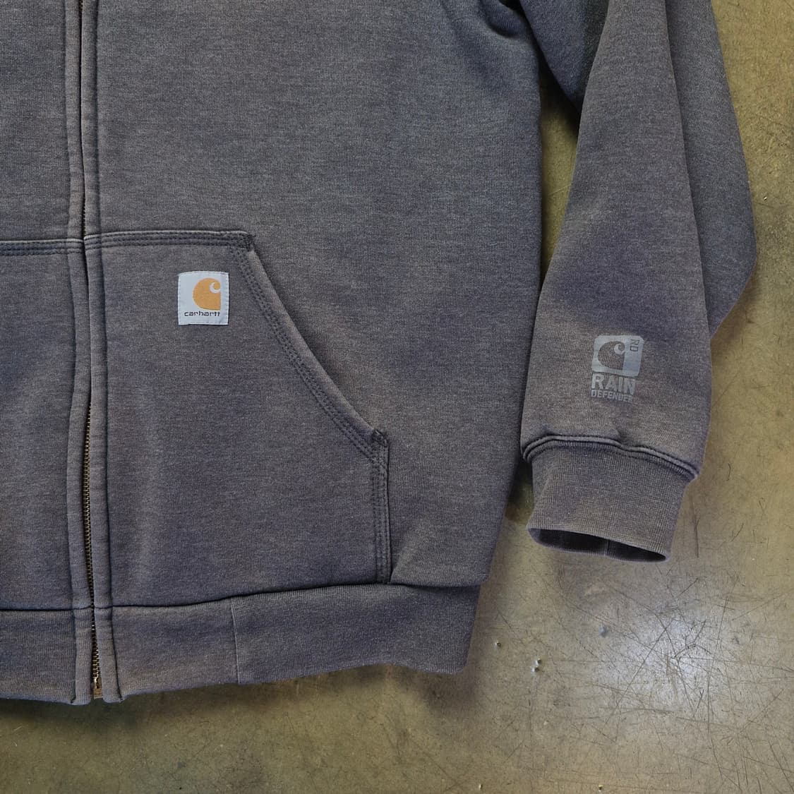 칼하트 레인디펜더 후드집업 M 상품이미지2