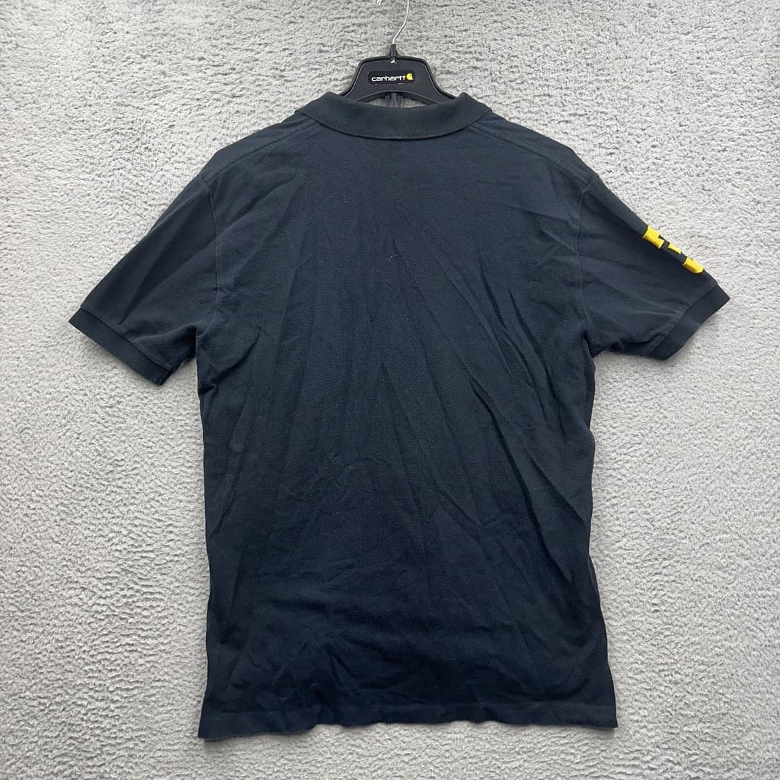 폴로 랄프로렌 빅포니 반팔 카라티 블랙 옐로우 상품이미지3