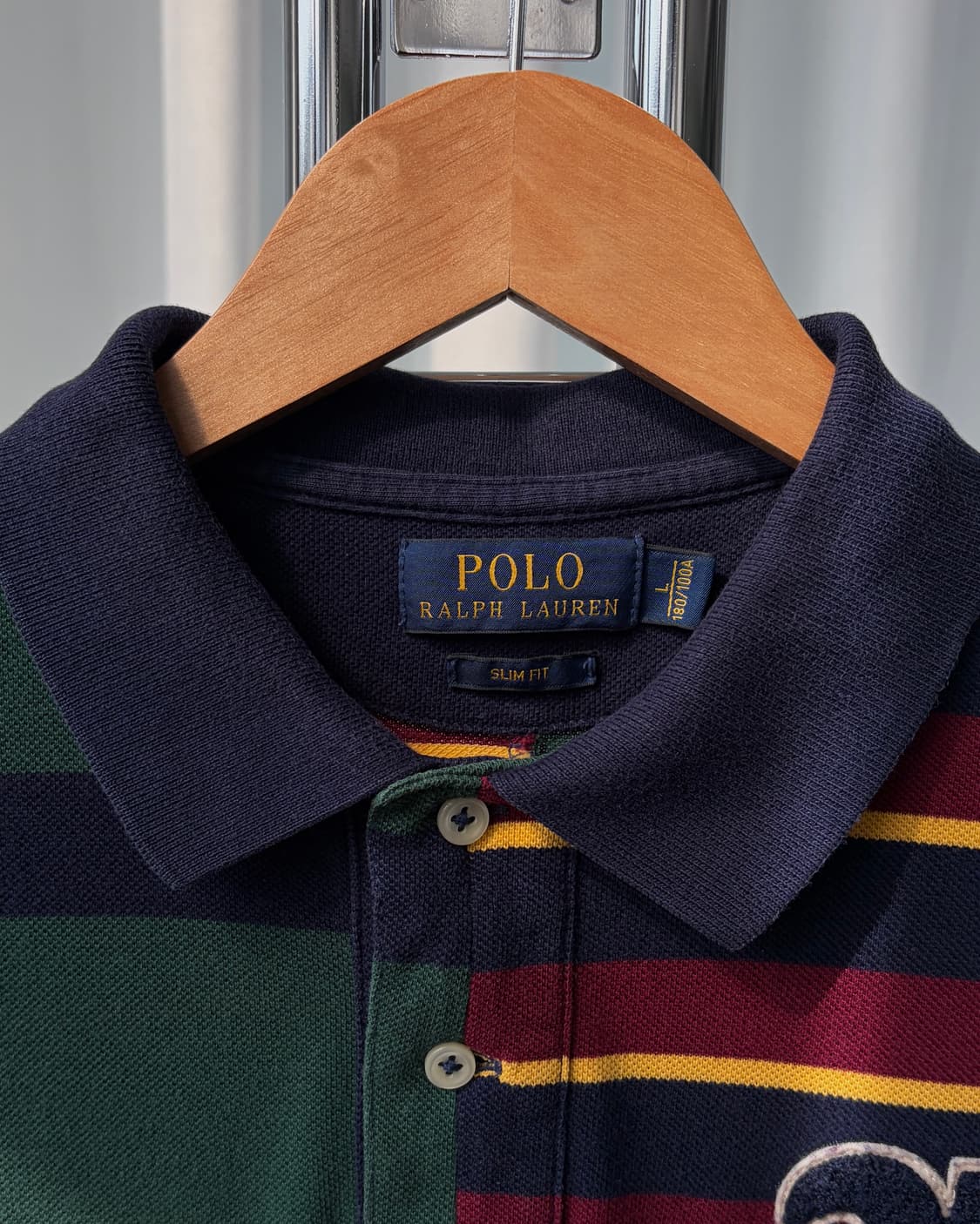 [L]폴로 랄프로렌 스트라이프 플래그 반팔 티셔츠 상품이미지7