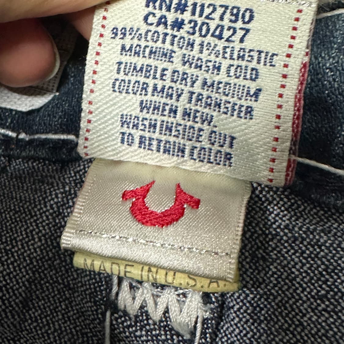 트루릴리전 빌리 스티치 청바지 26 상품이미지7