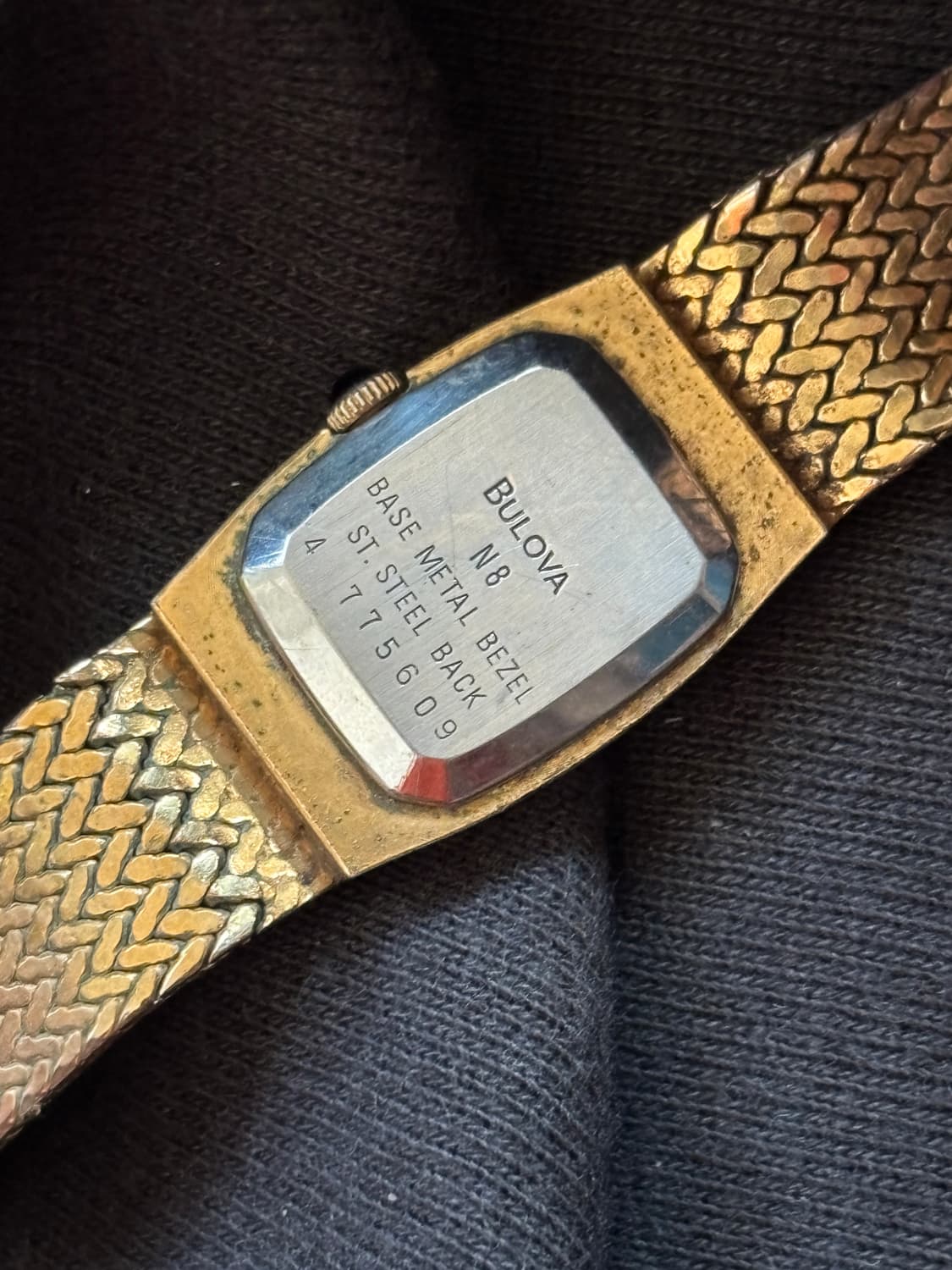 vintage bulova metal watch 상품이미지8