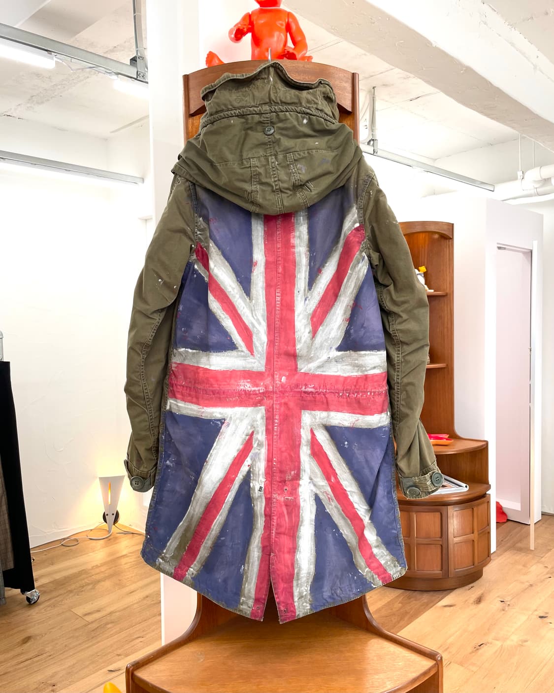 [M] RNA 유니언잭 피쉬테일 파카 상품이미지1