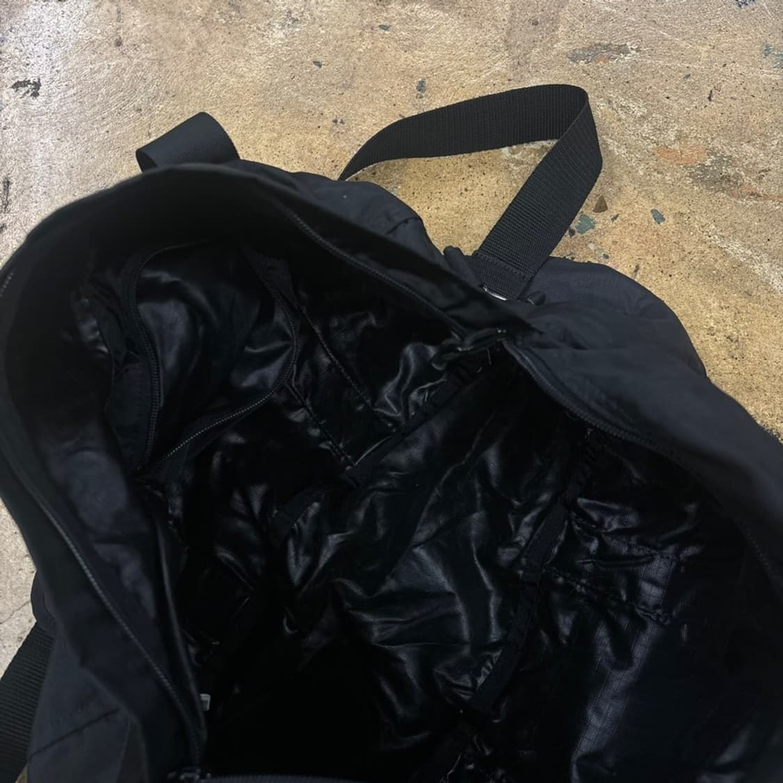 노스페이스 블랙 나일론 크로스백 보스턴백 상품이미지5