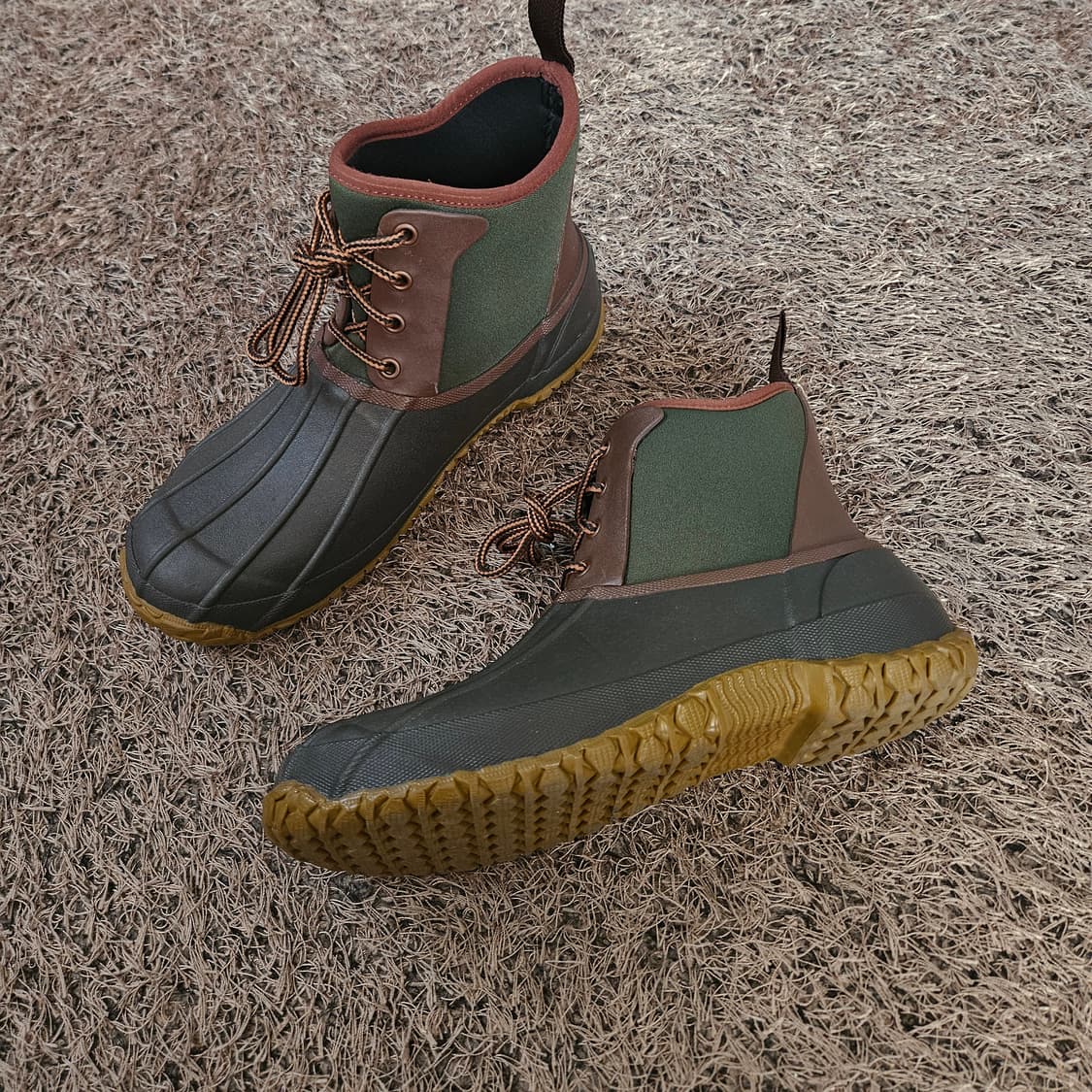 대너(Danner) in USA 카키 브라운 배색 부츠 us8 size 상품이미지1
