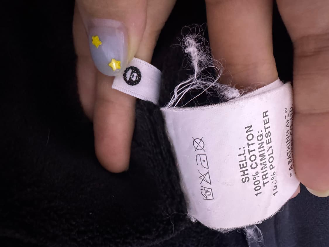 에이프 블랙 카모 후드집업 상품이미지2