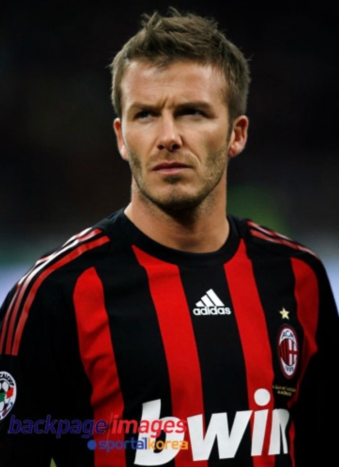 [S] 아디다스 AC밀란 08-09 홈 베컴 마킹 유니폼 상품이미지1