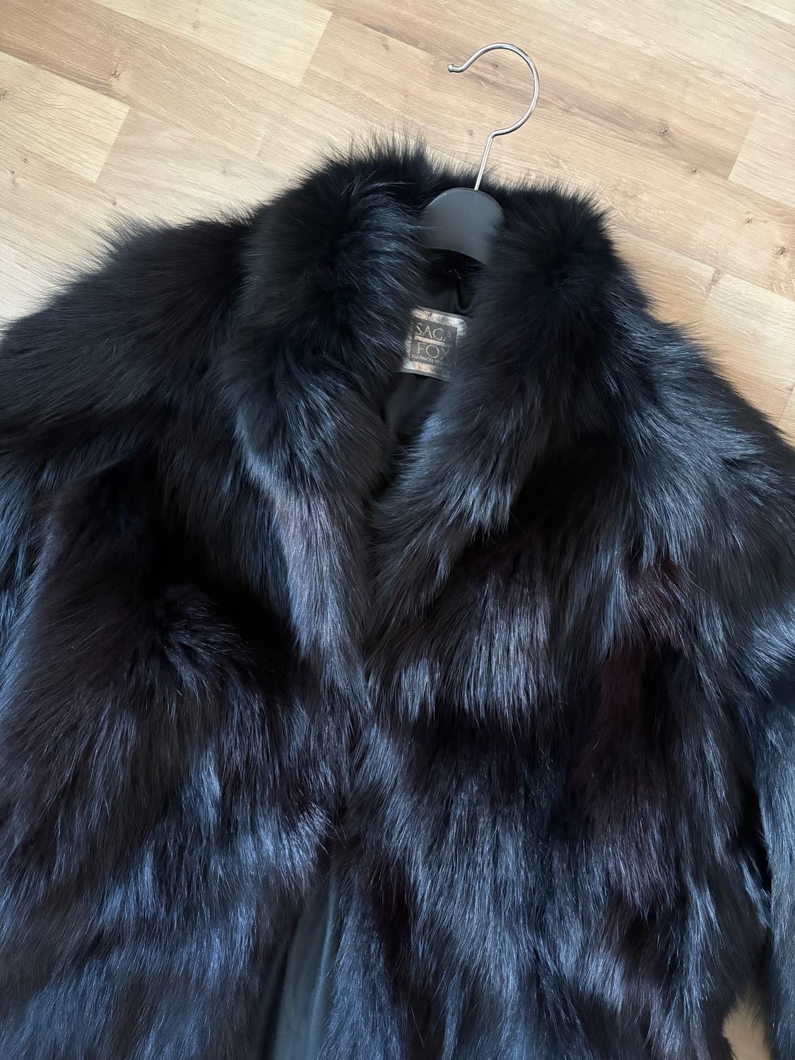 블랙 사가폭스 리얼퍼자켓 상품이미지3