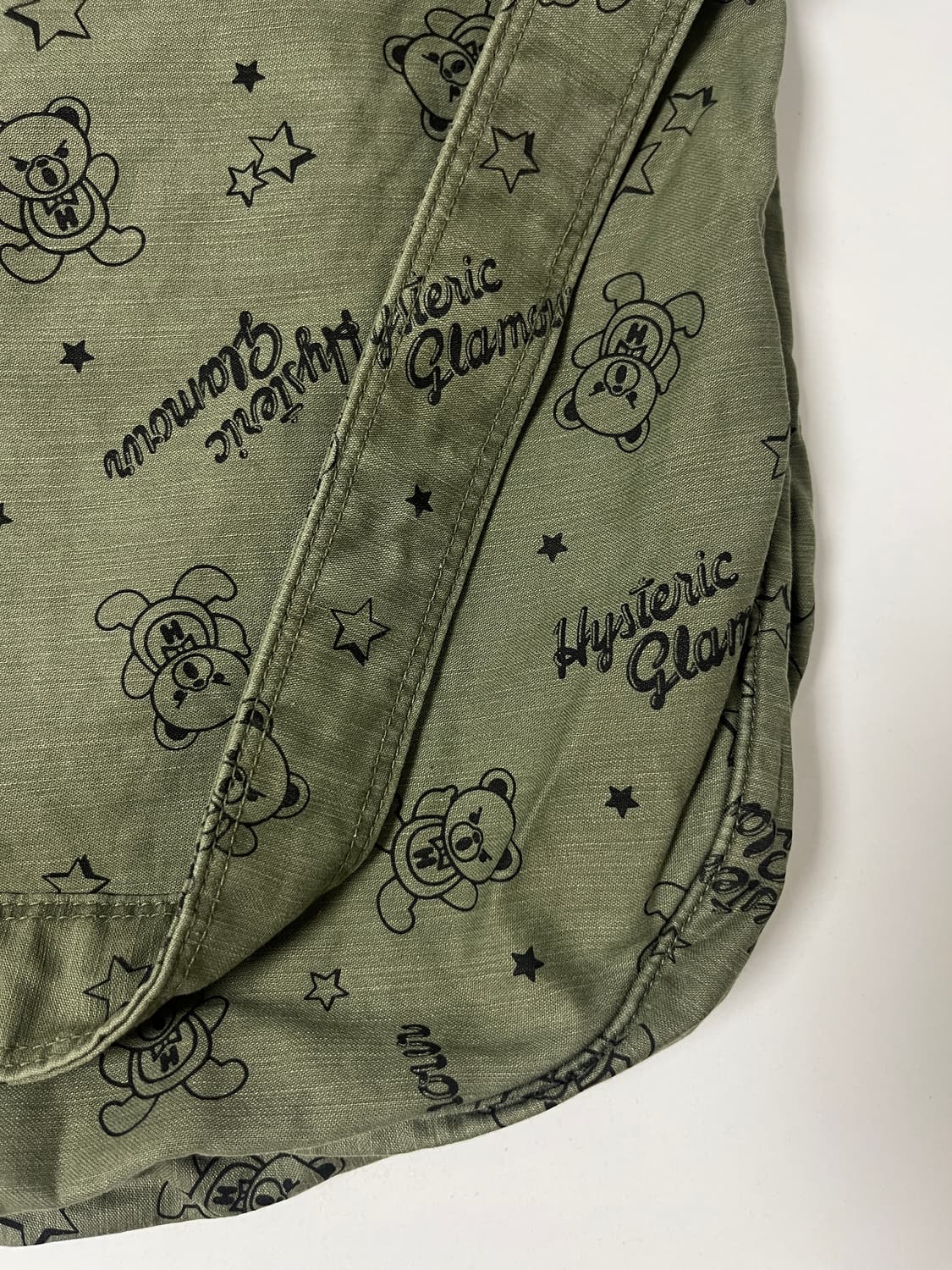 히스테릭글래머 퍽베어 코튼 숄더백 상품이미지5