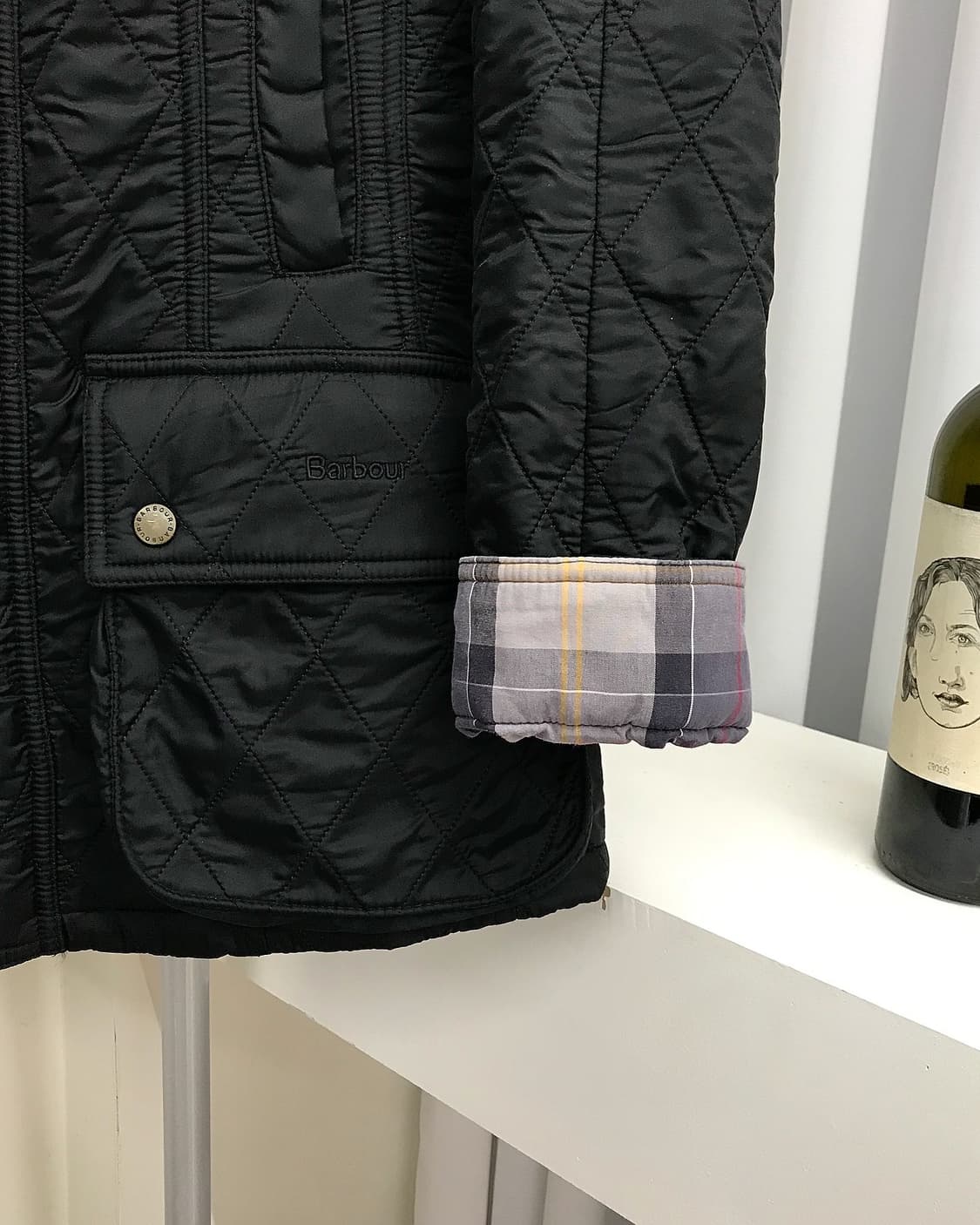 바버 퀼팅 자켓 상품이미지4