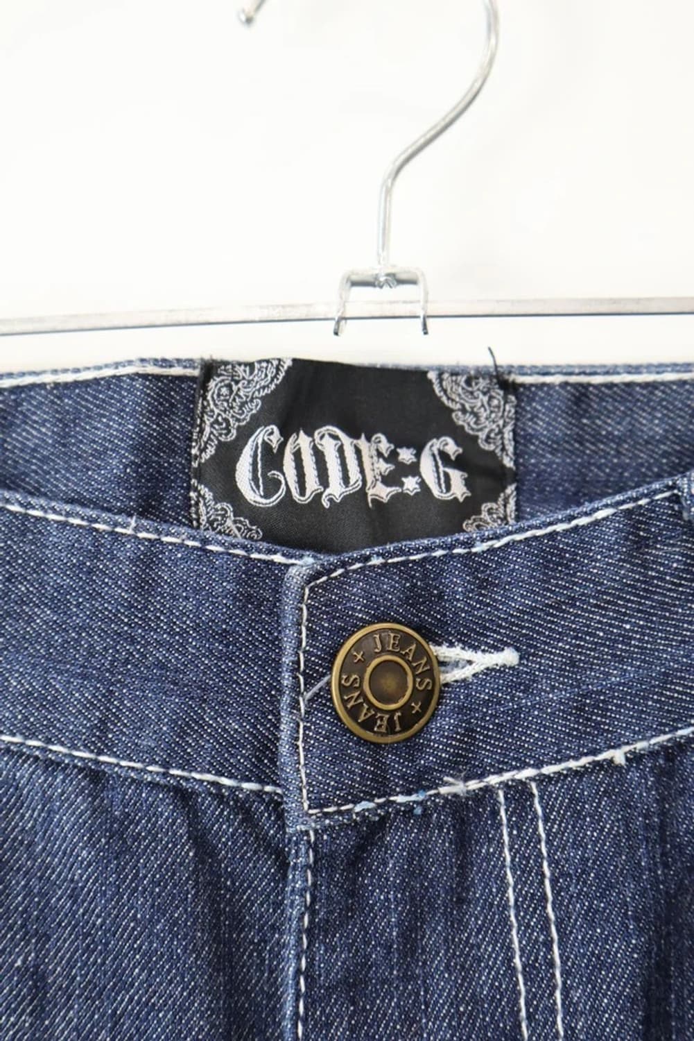 CODE:G Bandana Pocket Denim Pants 상품이미지8