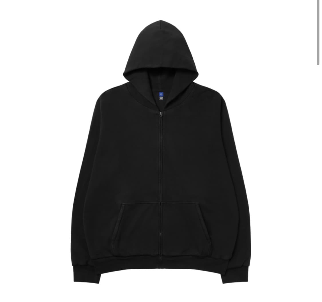 이지갭 후드집업 블랙 xs 상품이미지1