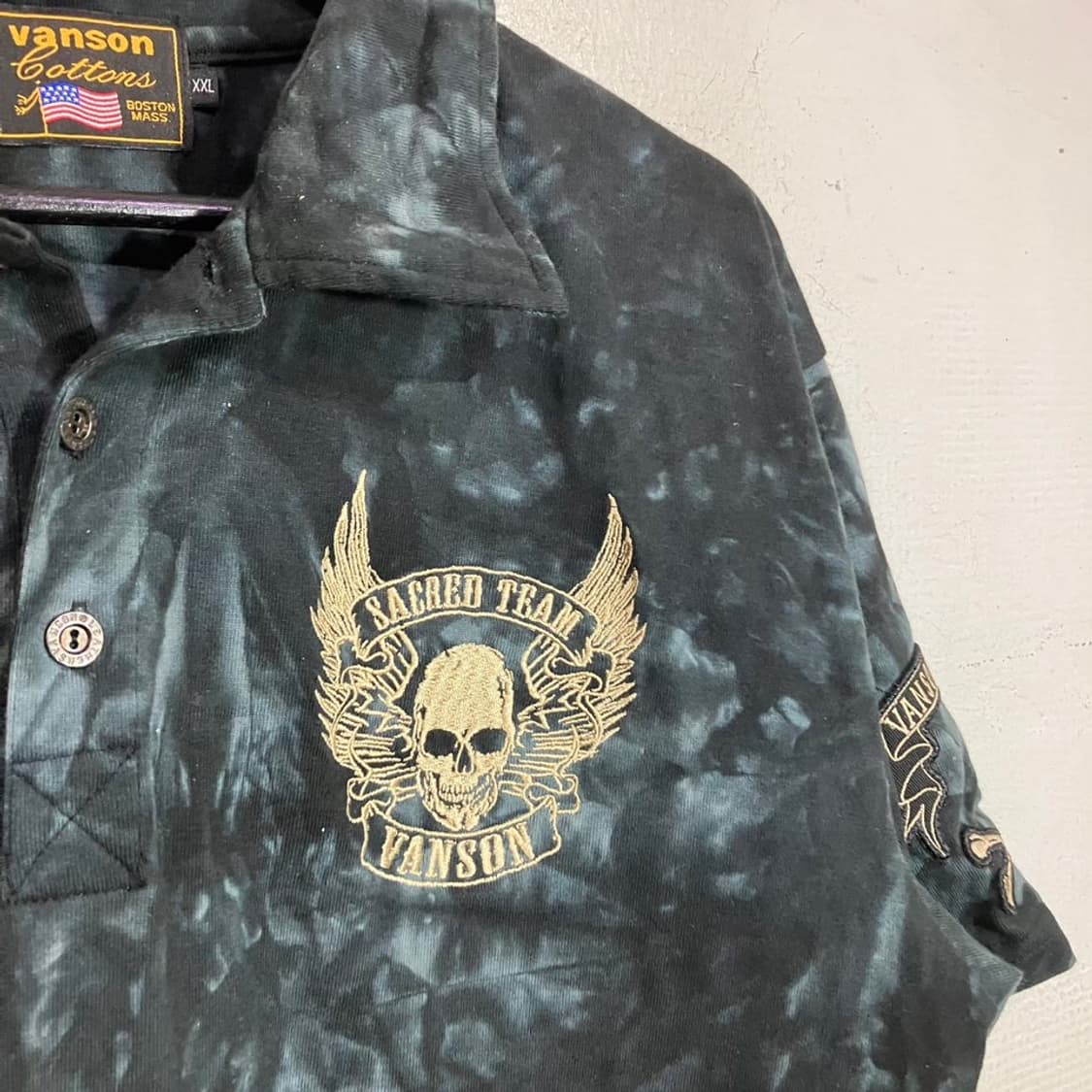 밴슨 타이다이 카라 반팔티 상품이미지9