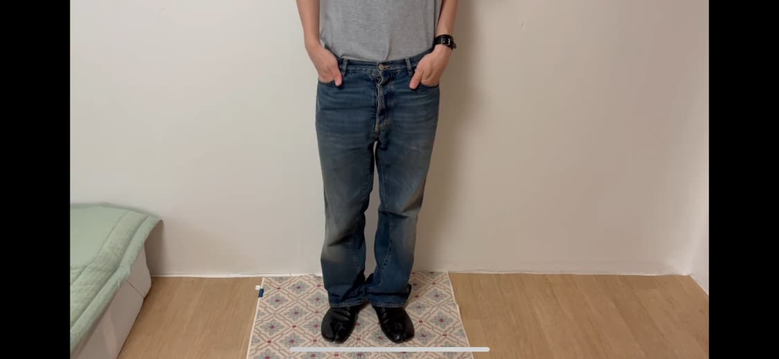 마르지엘라 컷오프 데님 상품이미지1