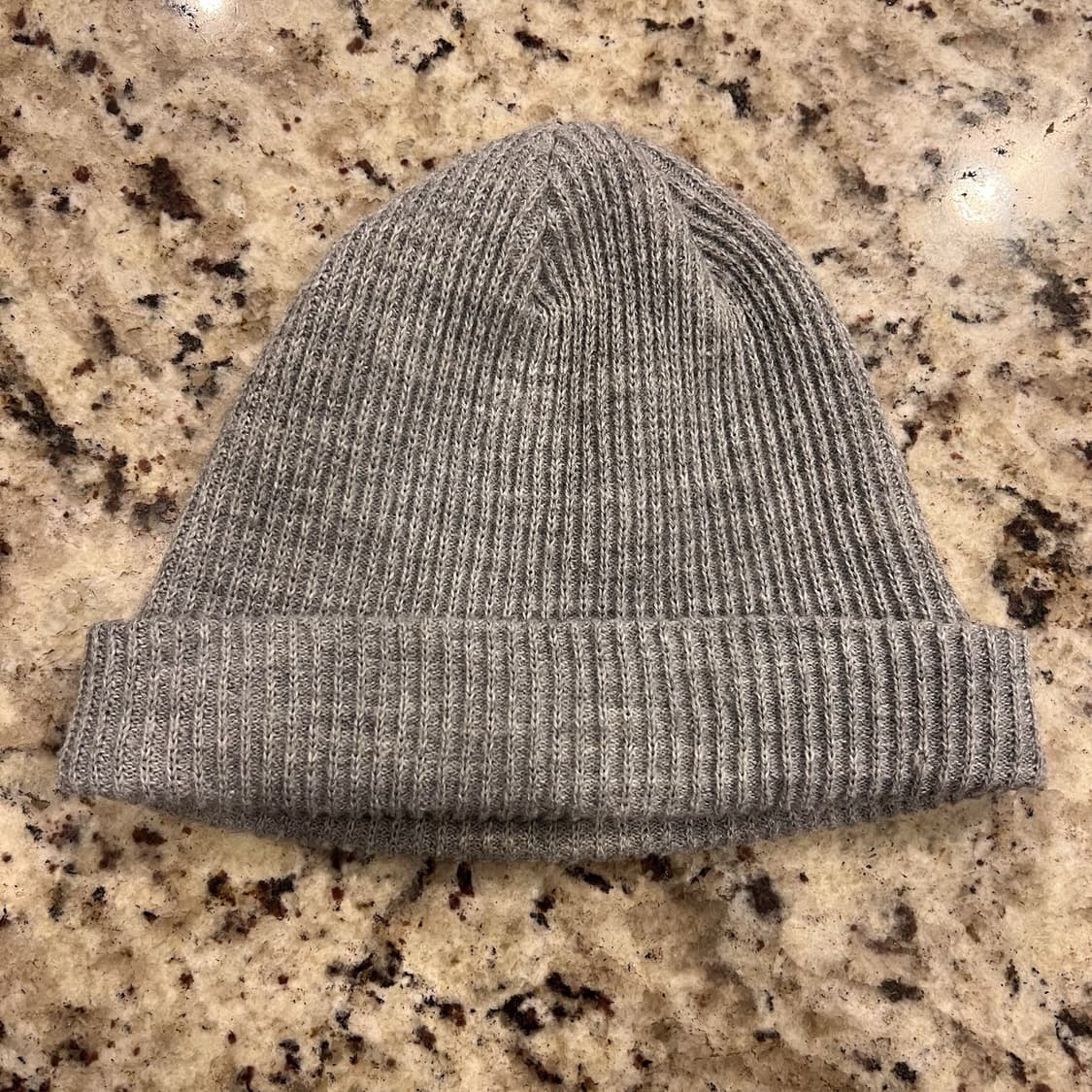 13FW 스투시 베이직 라벨 비니 그레이 상품이미지2